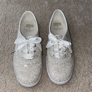Kate spade glitter sneakers